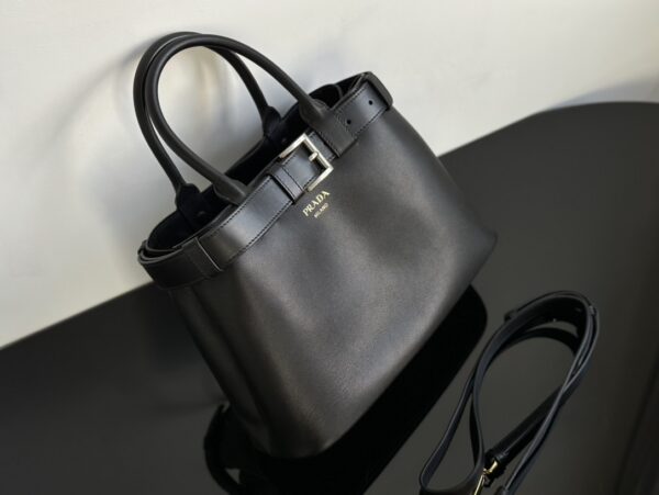 Prada Buckle Tote Bag - Image 5