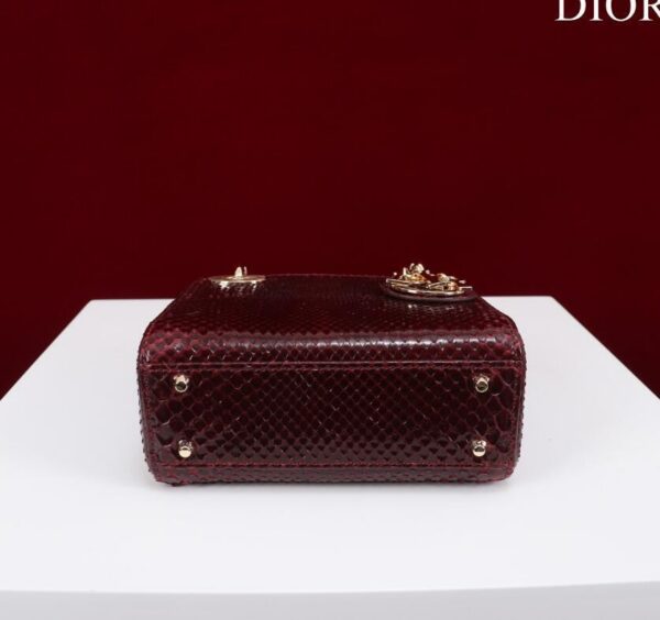 Mini Lady Dior in Python - Image 4