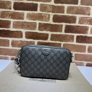 Full Black Gucci Small Messenger Bag