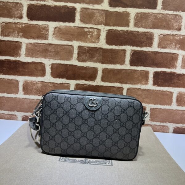 Full Black Gucci Small Messenger Bag