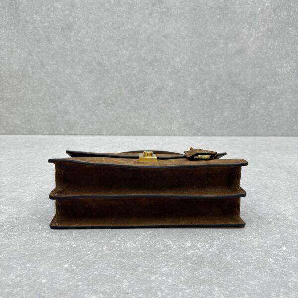 Prada Symbole Brushed Leather Handbag - Image 39