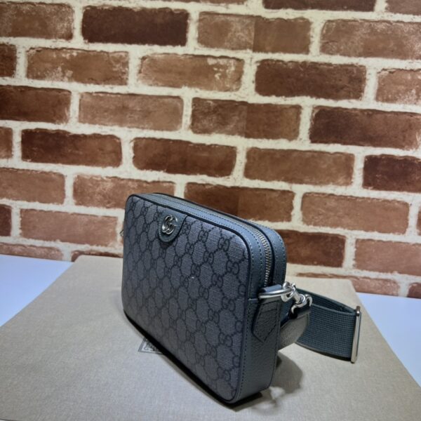 Full Black Gucci Small Messenger Bag - Image 6