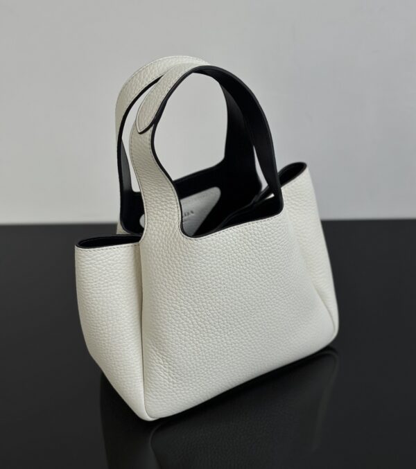 Prada Grained Leather Mini Tote - Image 7