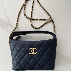 Chanel Quilted Vanity Case