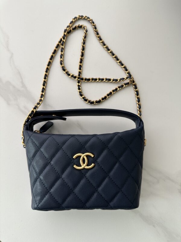 Chanel Quilted Vanity Case