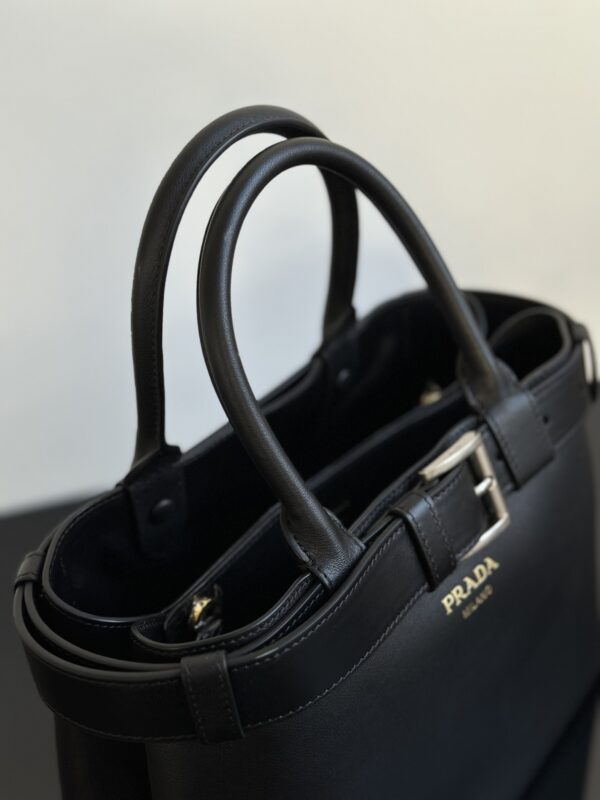 Prada Buckle Tote Bag - Image 6