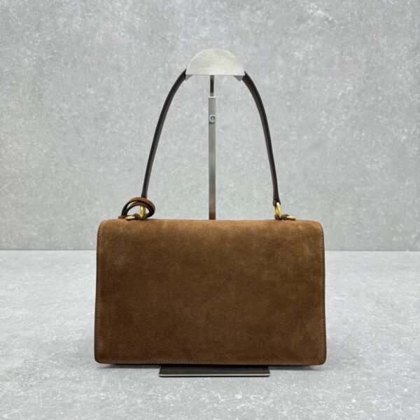 Prada Symbole Brushed Leather Handbag - Image 44